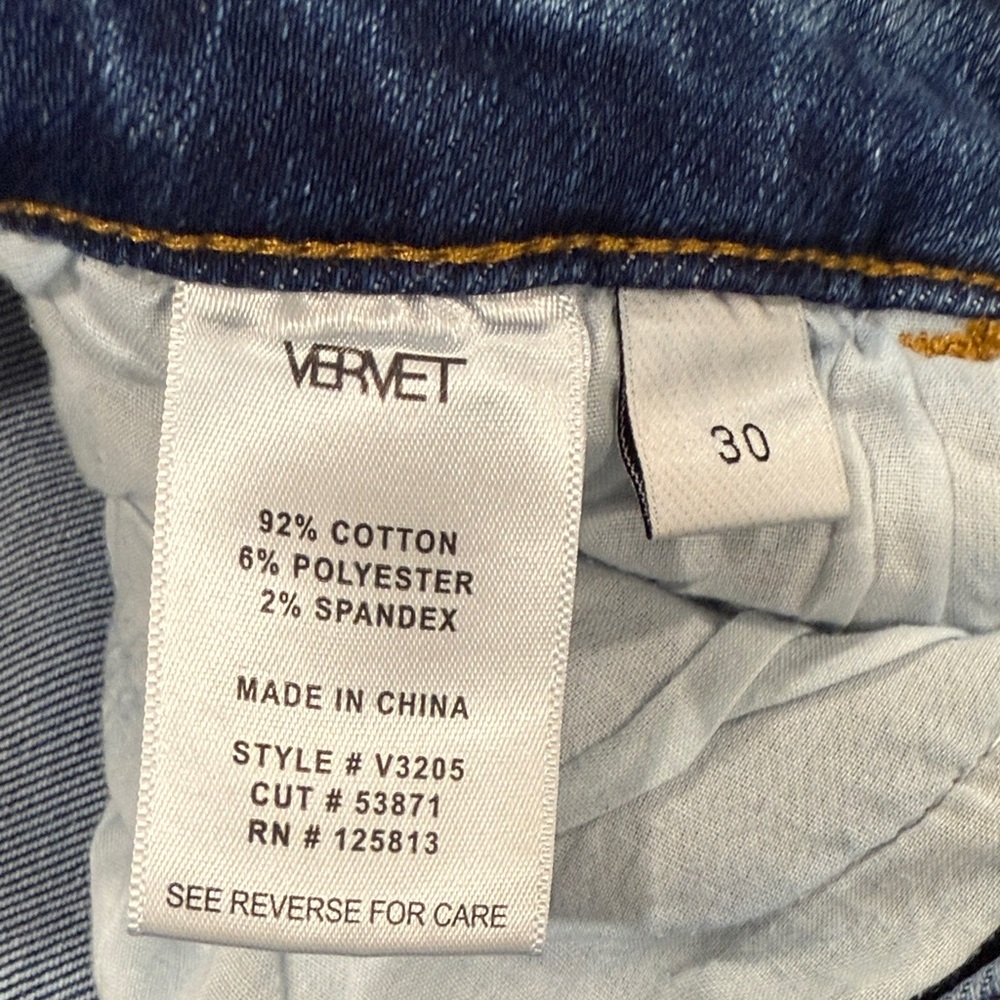 Vervet High Rise Straight Leg Jeans - Picture 5 of 16